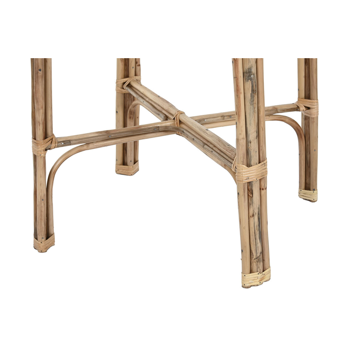 Sidobord Home ESPRIT Naturell 59 X 59 X 108 cm - 3