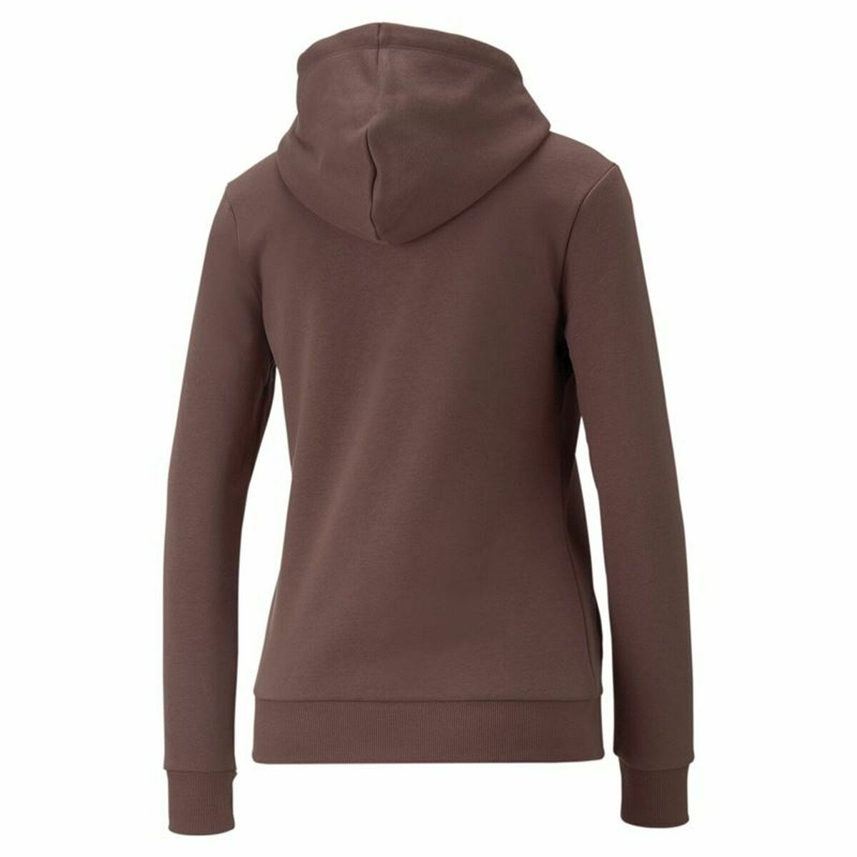 Tröja med huva Dam Puma Brun - 2