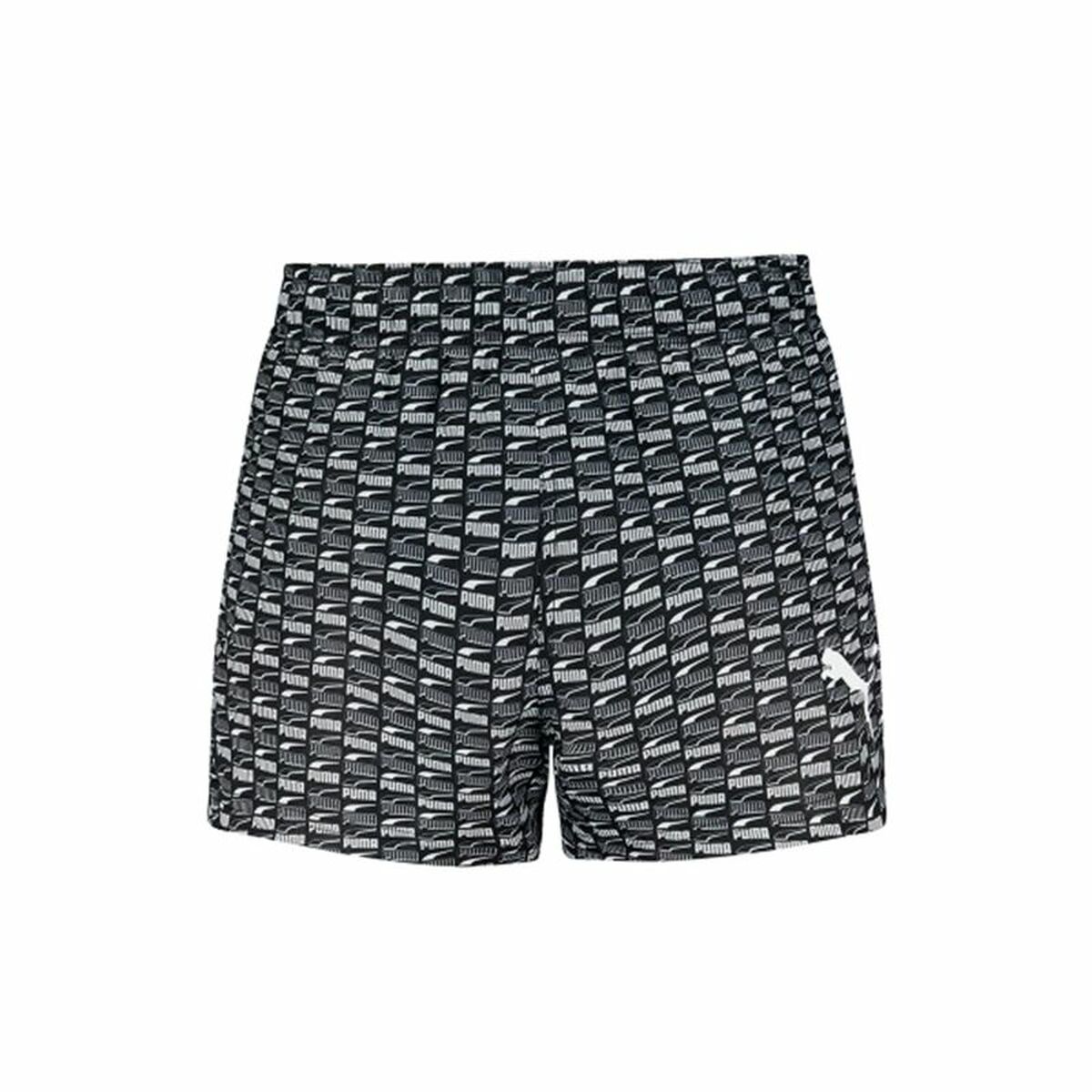 Baddräkt Herr Puma Puma Logo Print 1P Svart