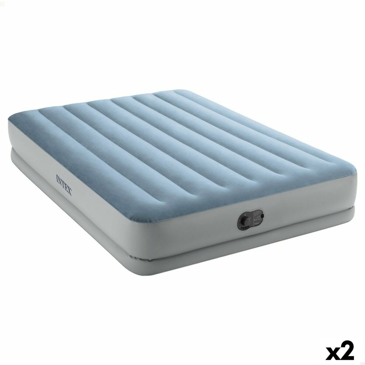 Uppblåsbar madrass Intex Comfort Queen 152 x 36 x 203 cm 2 antal