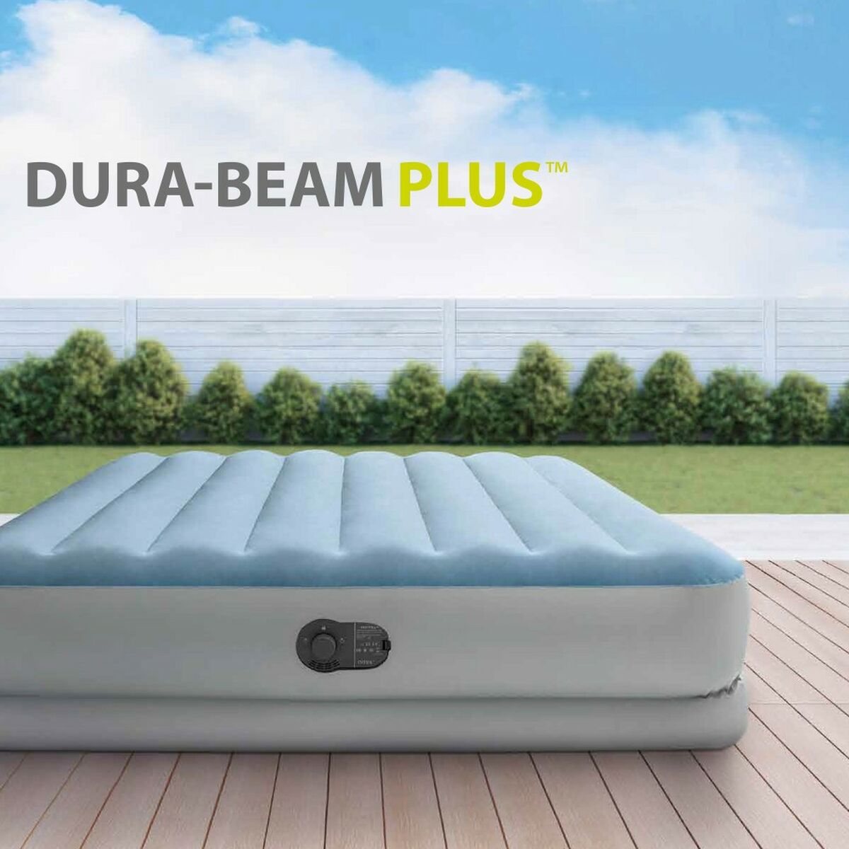 Uppblåsbar madrass Intex Comfort Queen 152 x 36 x 203 cm 2 antal - 10