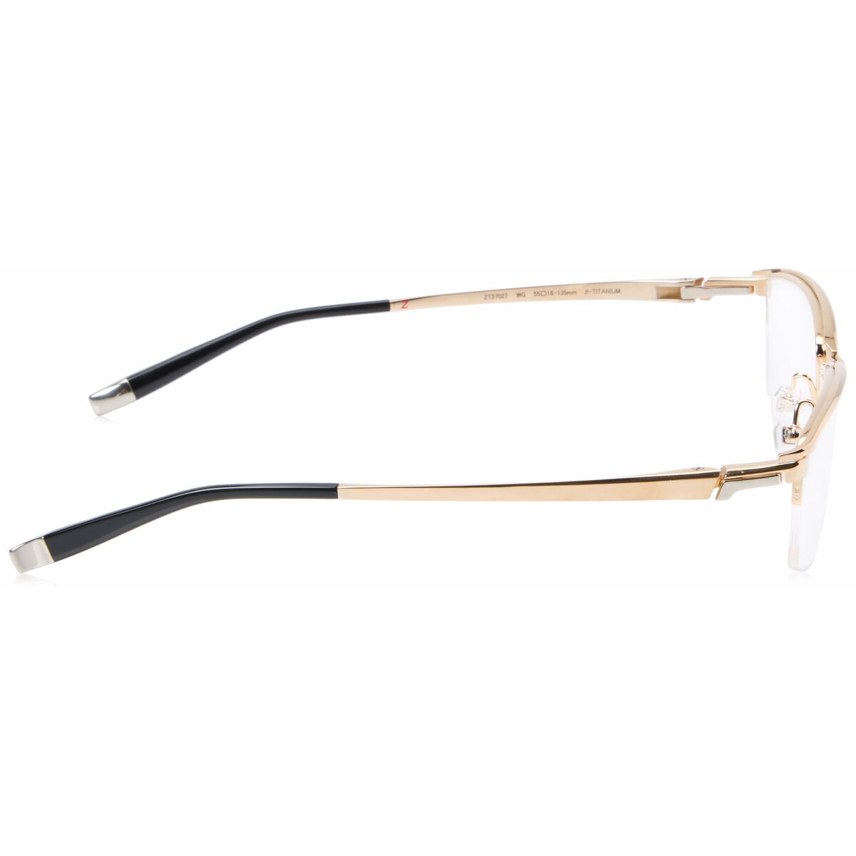 Glasögonbågar Charmant Jewelry Z 27027 Vit Gyllene Ø 55 mm - 2