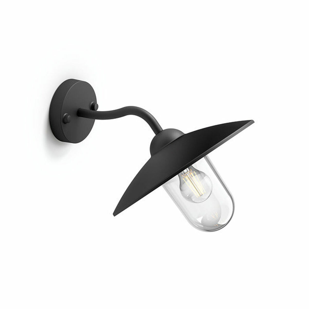 Vägglykta Philips 0164330PN Extern Svart Aluminium 60 W E27 - 3