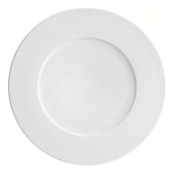 Platt skål Inde Globe Sahara Porslin Vit Ø 32,5 cm
