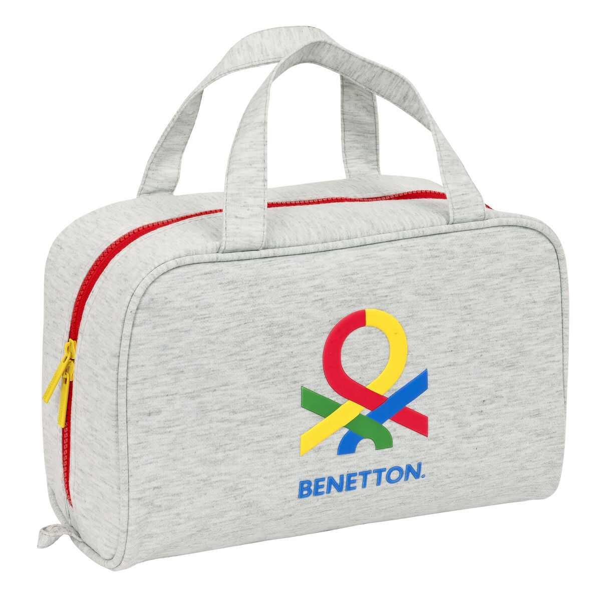 Skolnecessär Benetton Pop Grå 31 x 14 x 19 cm - 4