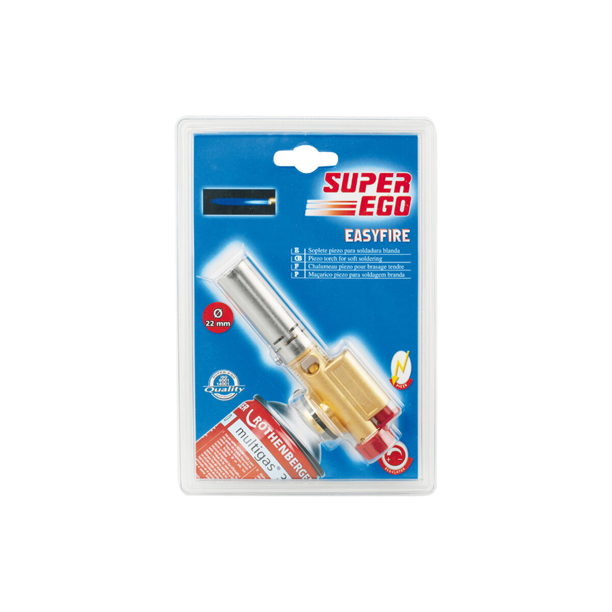 Blåslampa Super Ego Easyfire r3555300 7/16" - 3