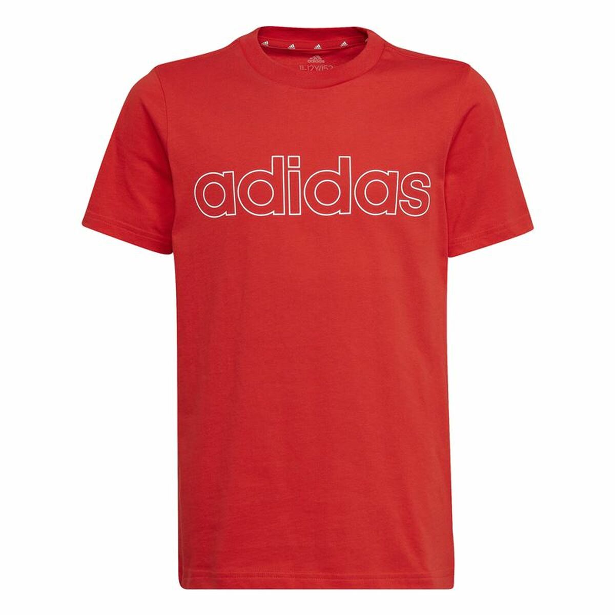 Barn T-shirt med kortärm Adidas Essentials  Röd - 9