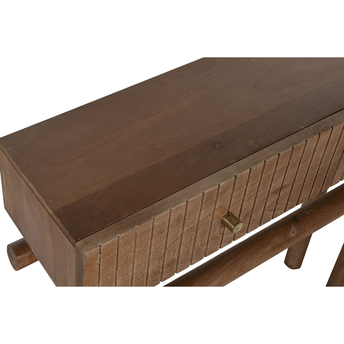 Mottagare Home ESPRIT Naturell 110 x 30 x 76 cm - 4