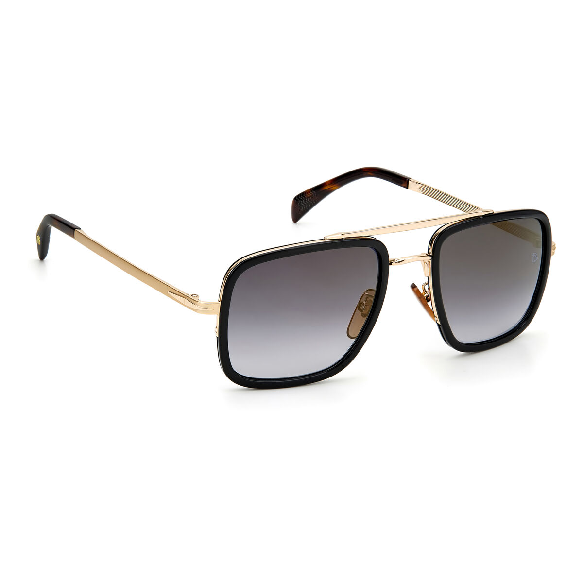 Herrsolglasögon David Beckham DB7002SRHLFQ Gyllene ø 54 mm - 3