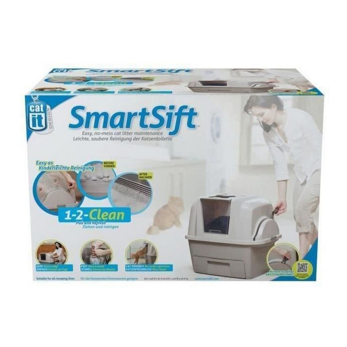 Kattlåda Catit Brun Plast - 2