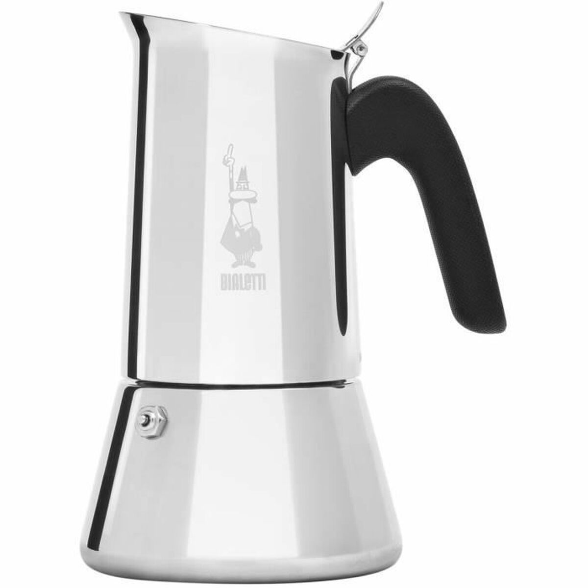 Italiensk Kaffepanna Bialetti NEW VENUS Silvrig Trä Rostfritt stål - 3