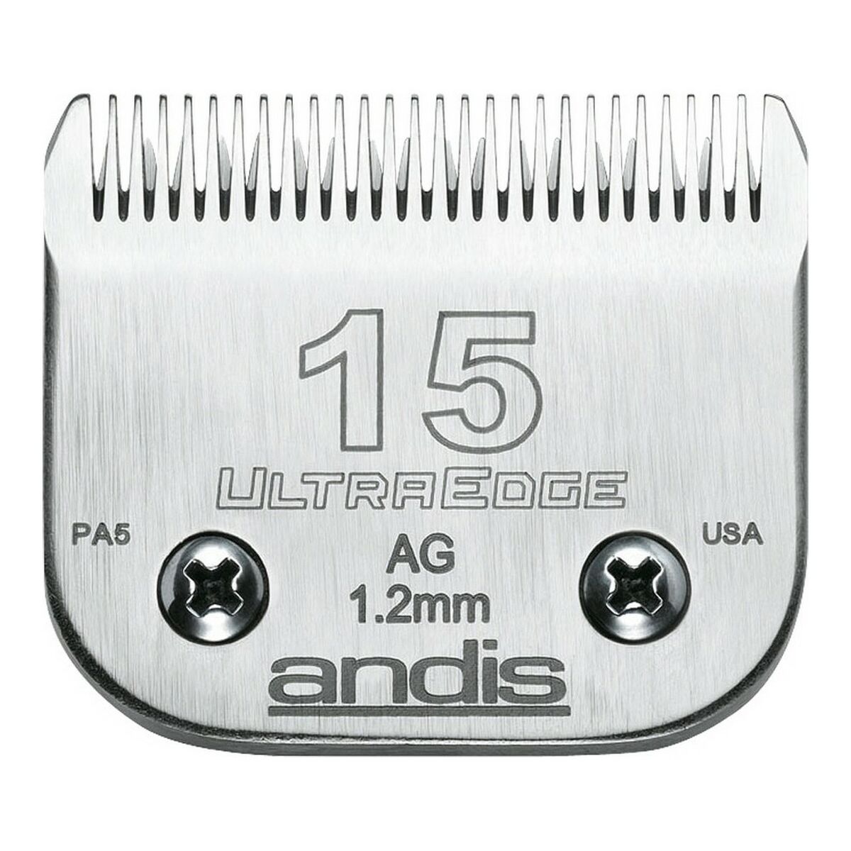 Blad Andis S-15 Stål Kromad (1,2 mm) - 3