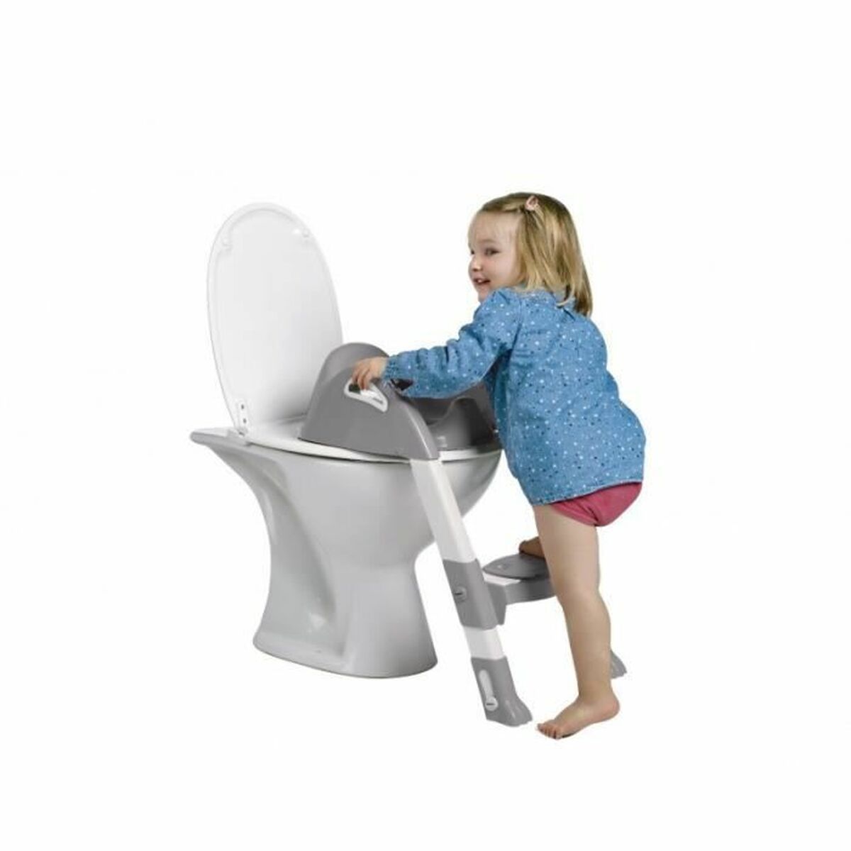 Toalettring för barn ThermoBaby KIDDYLOO © Grå - 7