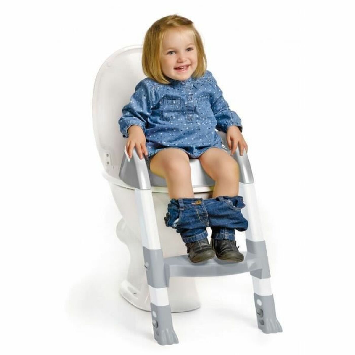 Toalettring för barn ThermoBaby KIDDYLOO © Grå - 8