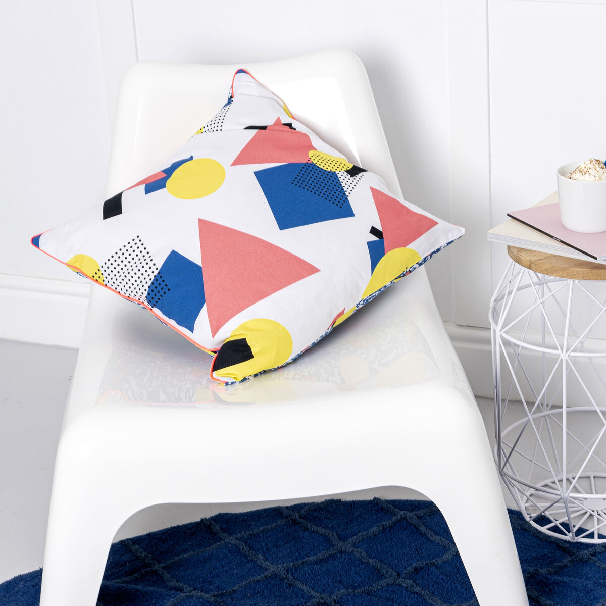 Kuddfodral HappyFriday HF Living Ettore Multicolour 50 x 50 cm - 5
