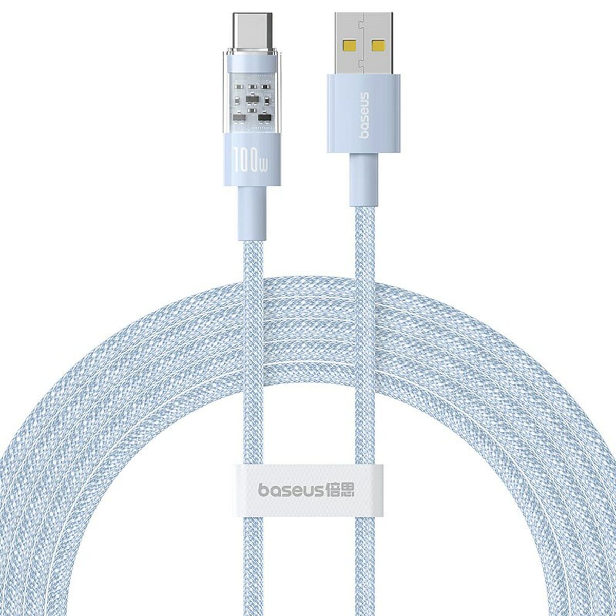 USB A till USB-C Kabel Baseus P10373002311-01 Blå 2 m