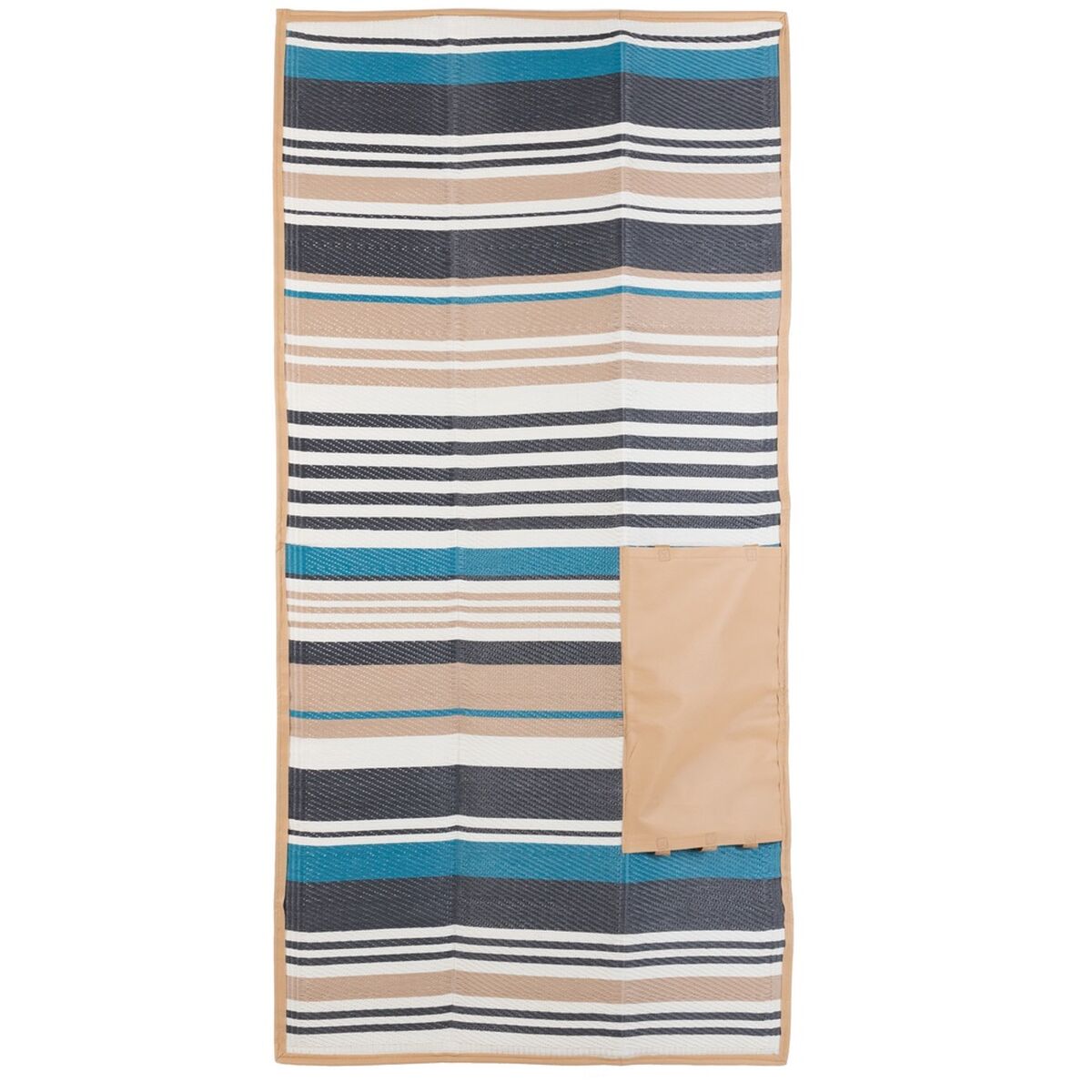 Strandbadduk Chios Beige polypropen 90 x 180 cm - 5