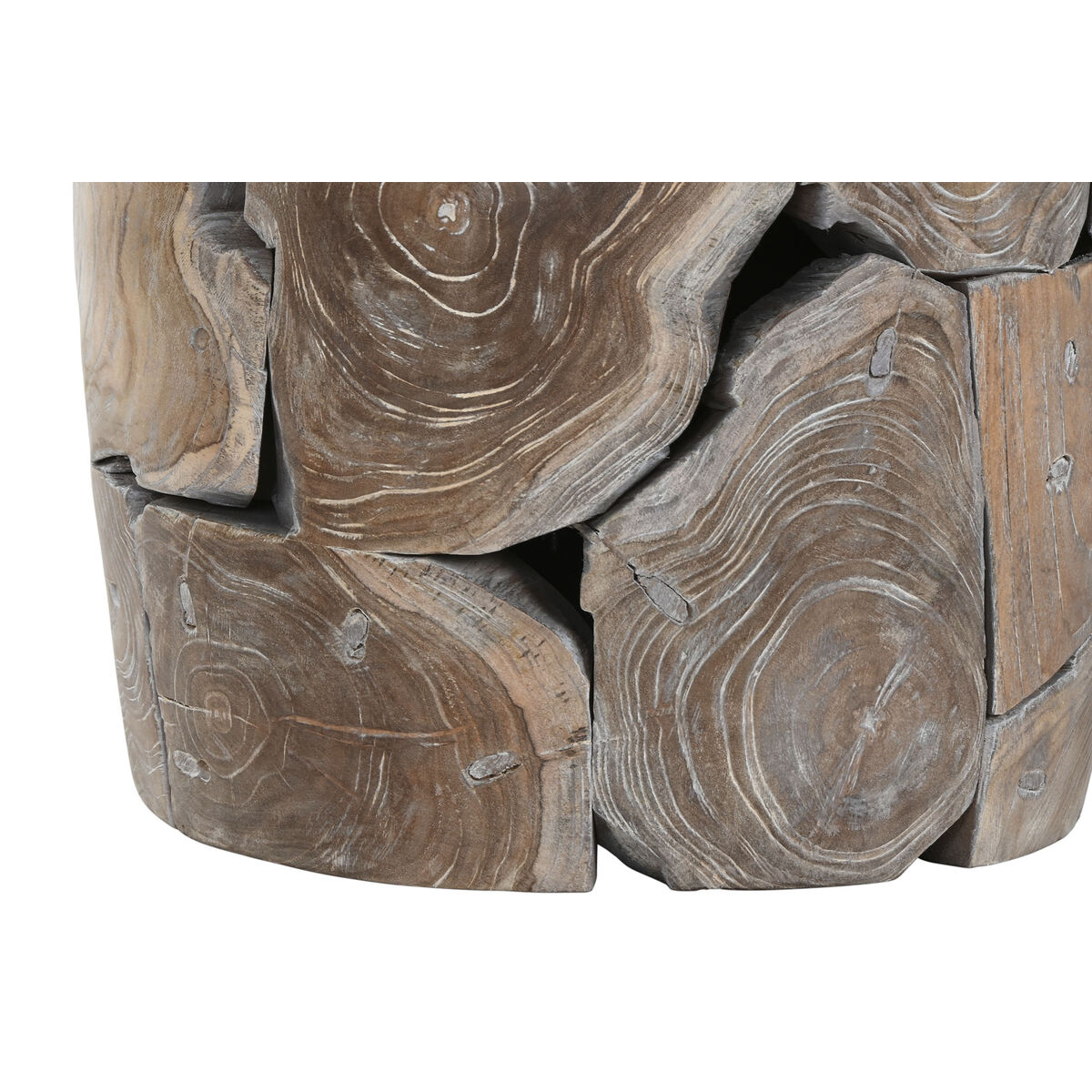 Sidobord Home ESPRIT Naturell 40 x 40 x 45 cm - 4