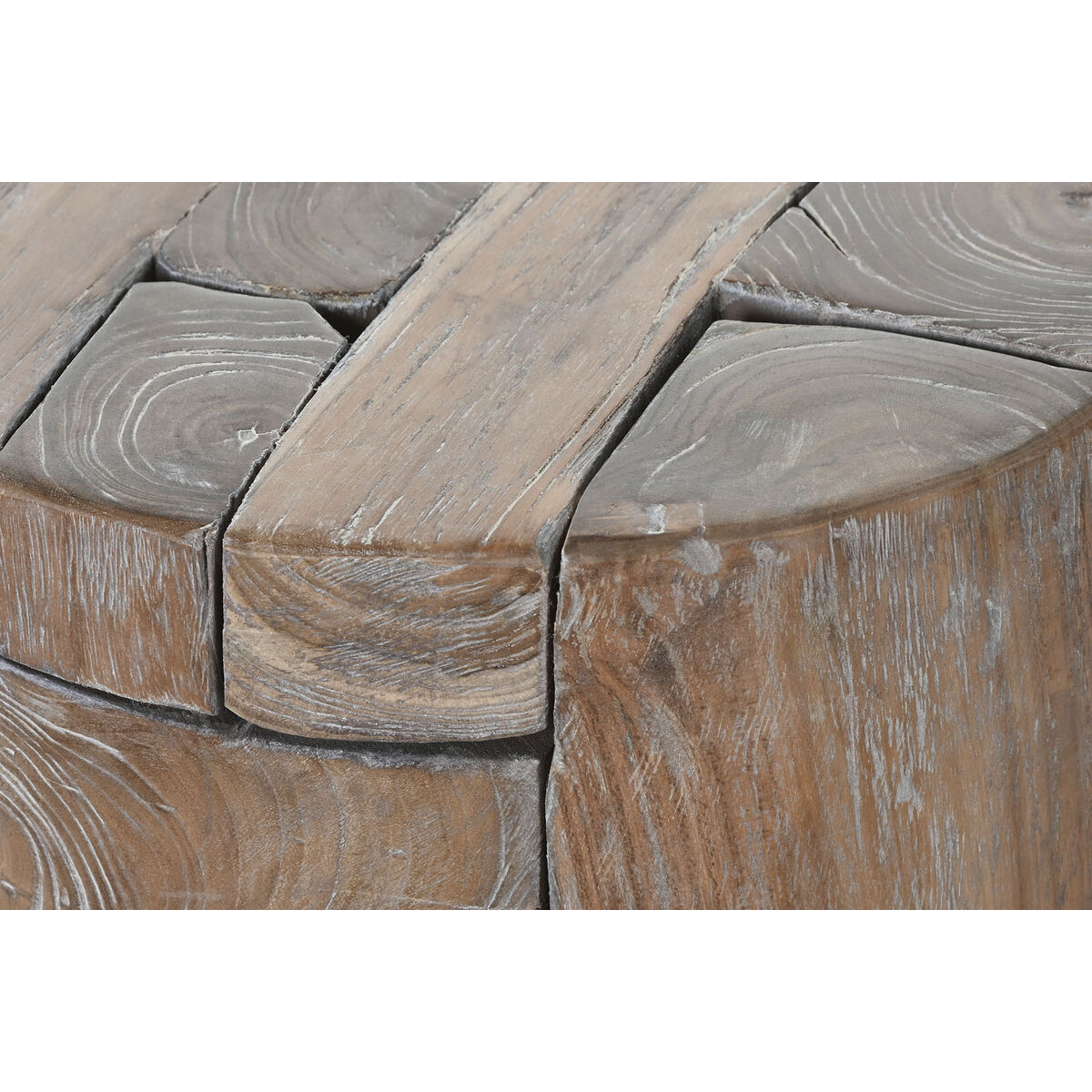 Sidobord Home ESPRIT Naturell 40 x 40 x 45 cm - 3