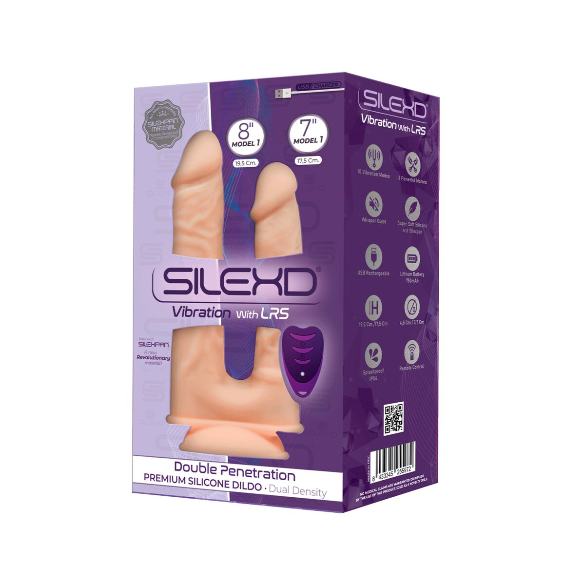 Realistisk vibrator Silexd Silikon - 2