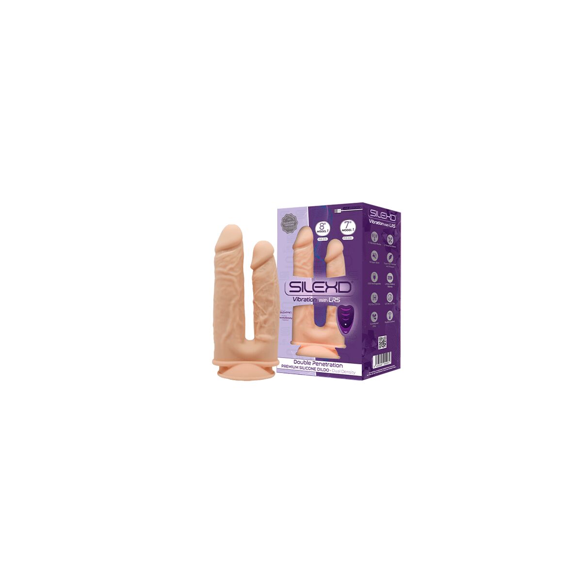 Realistisk vibrator Silexd Silikon - 4