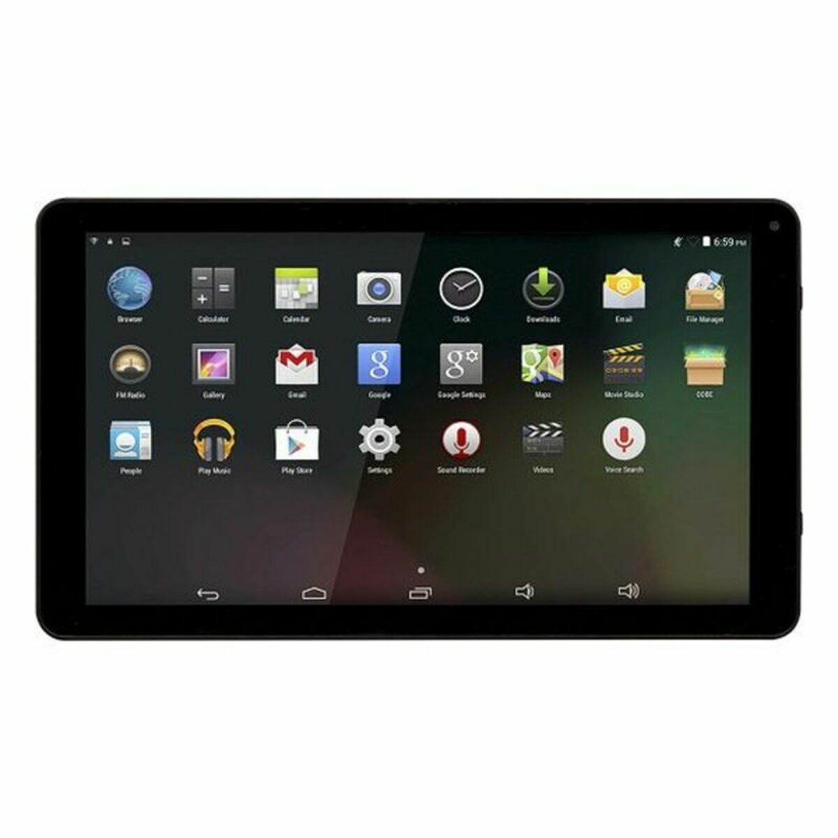 Läsplatta Denver Electronics TAQ-10465 10.1" Quad Core 2 GB RAM 64 GB 2 GB RAM Svart Multicolour 64 GB