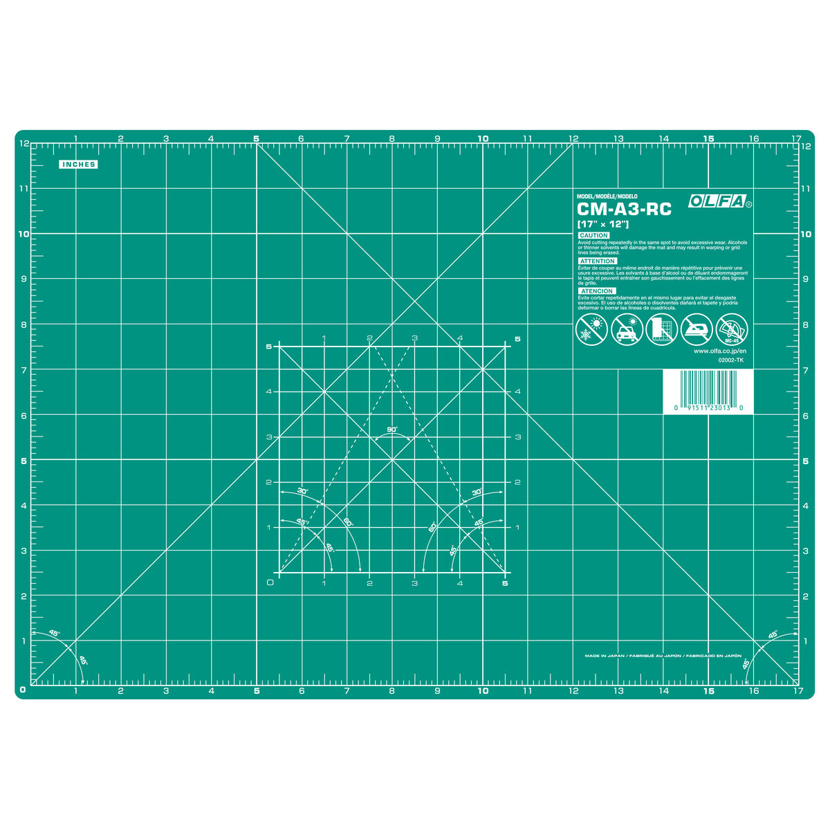 Skärbräda Olfa 60 x 43 cm - 3