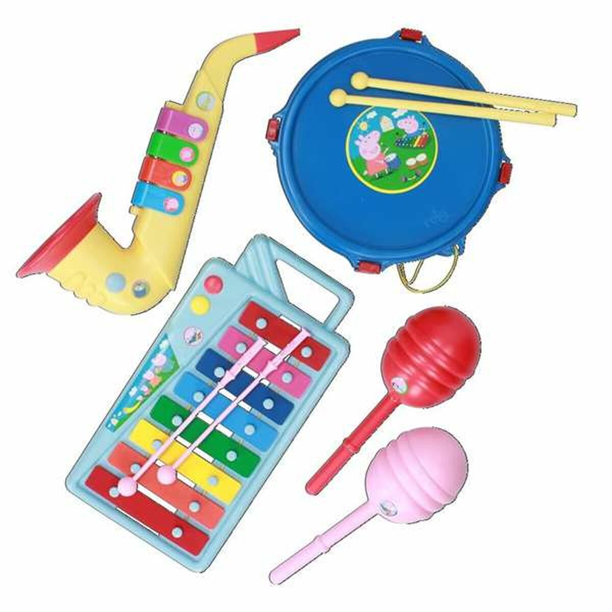 Leksak musikinstrument set Reig 9 Delar - 4