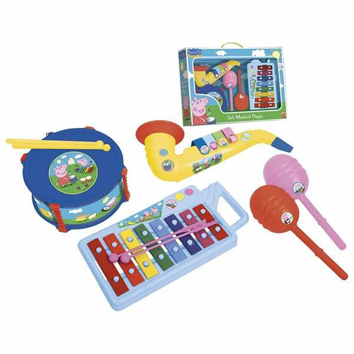 Leksak musikinstrument set Reig 9 Delar - 2