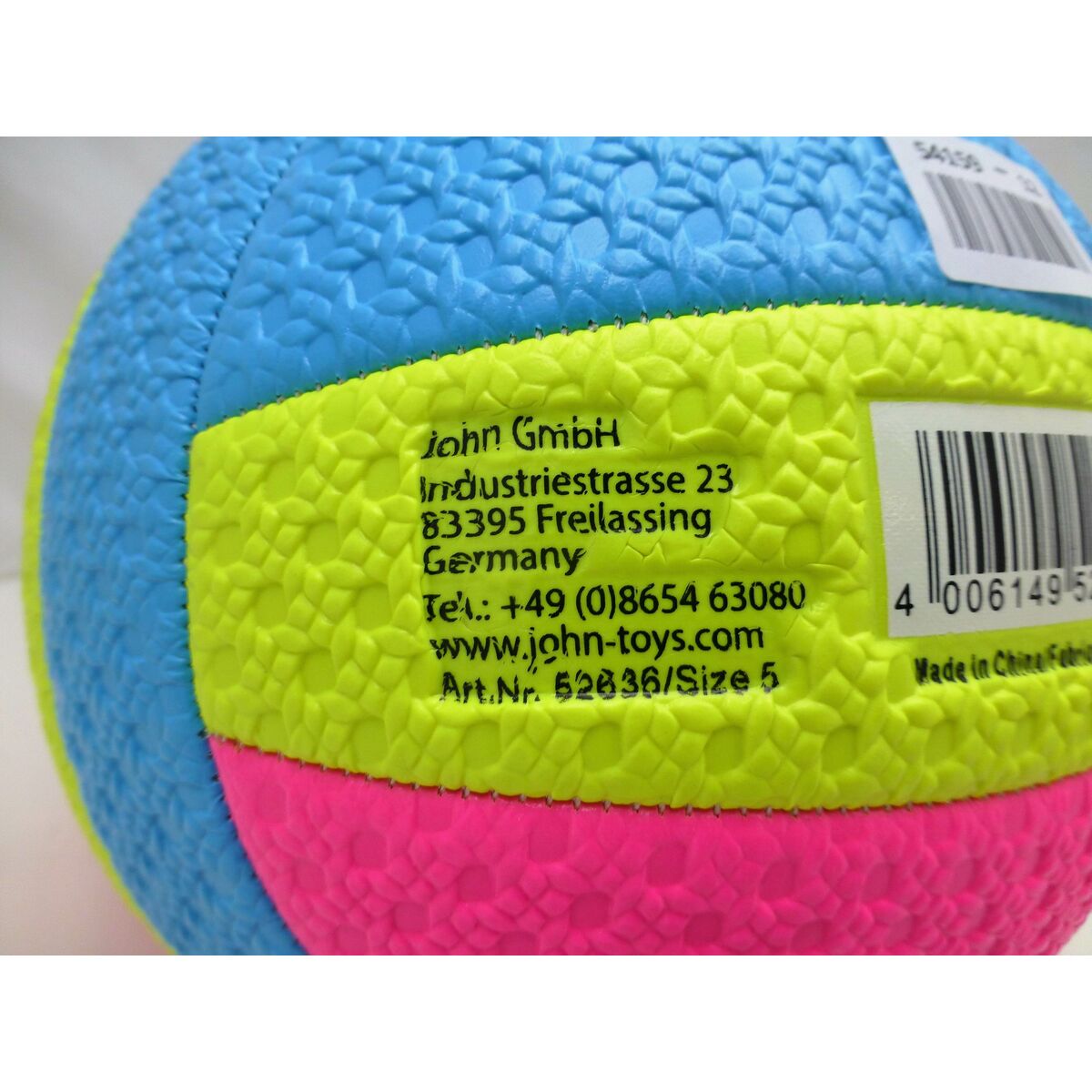 Volleyboll John Sports 5 Ø 22 cm (12 antal) - 12