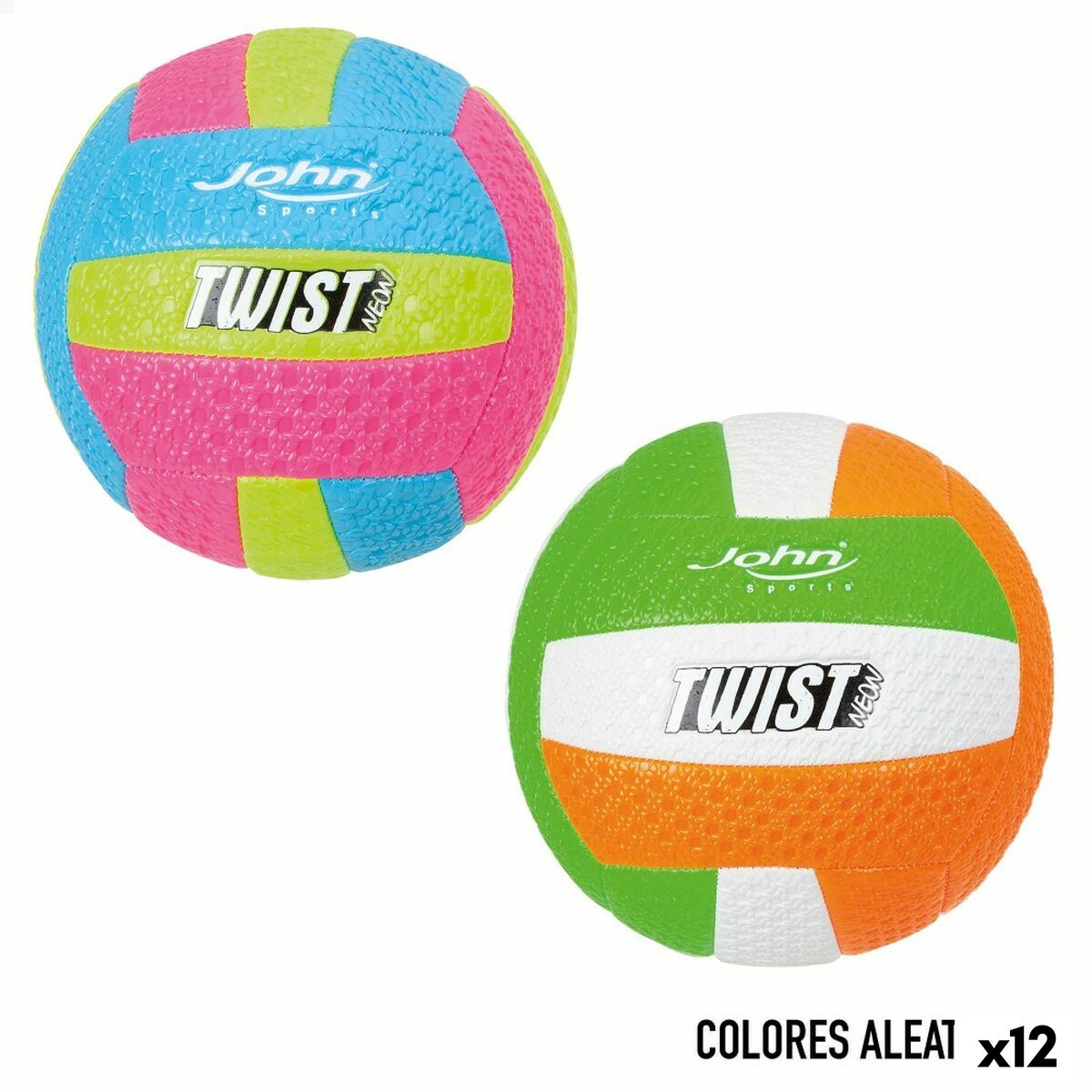 Volleyboll John Sports 5 Ø 22 cm (12 antal) - 2
