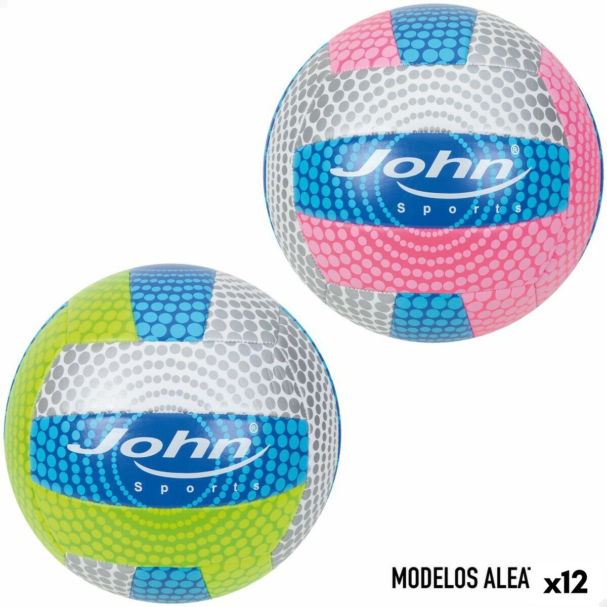 Volleyboll John Sports 5 Ø 22 cm (12 antal) - 2