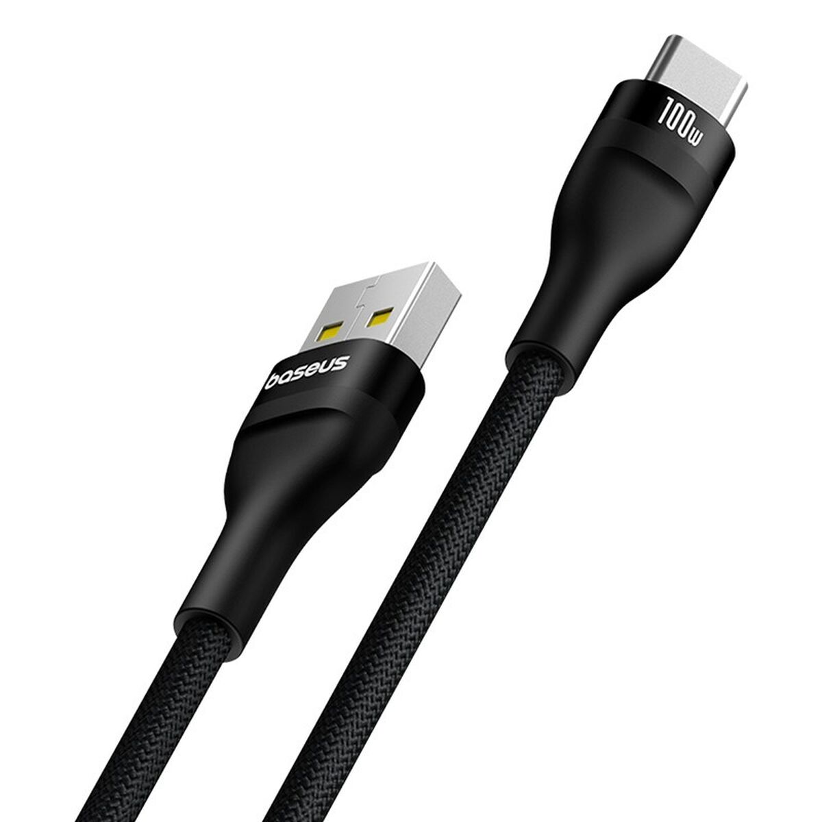 USB A till USB-C Kabel Baseus P10311804111-01 Svart 2 m - 3