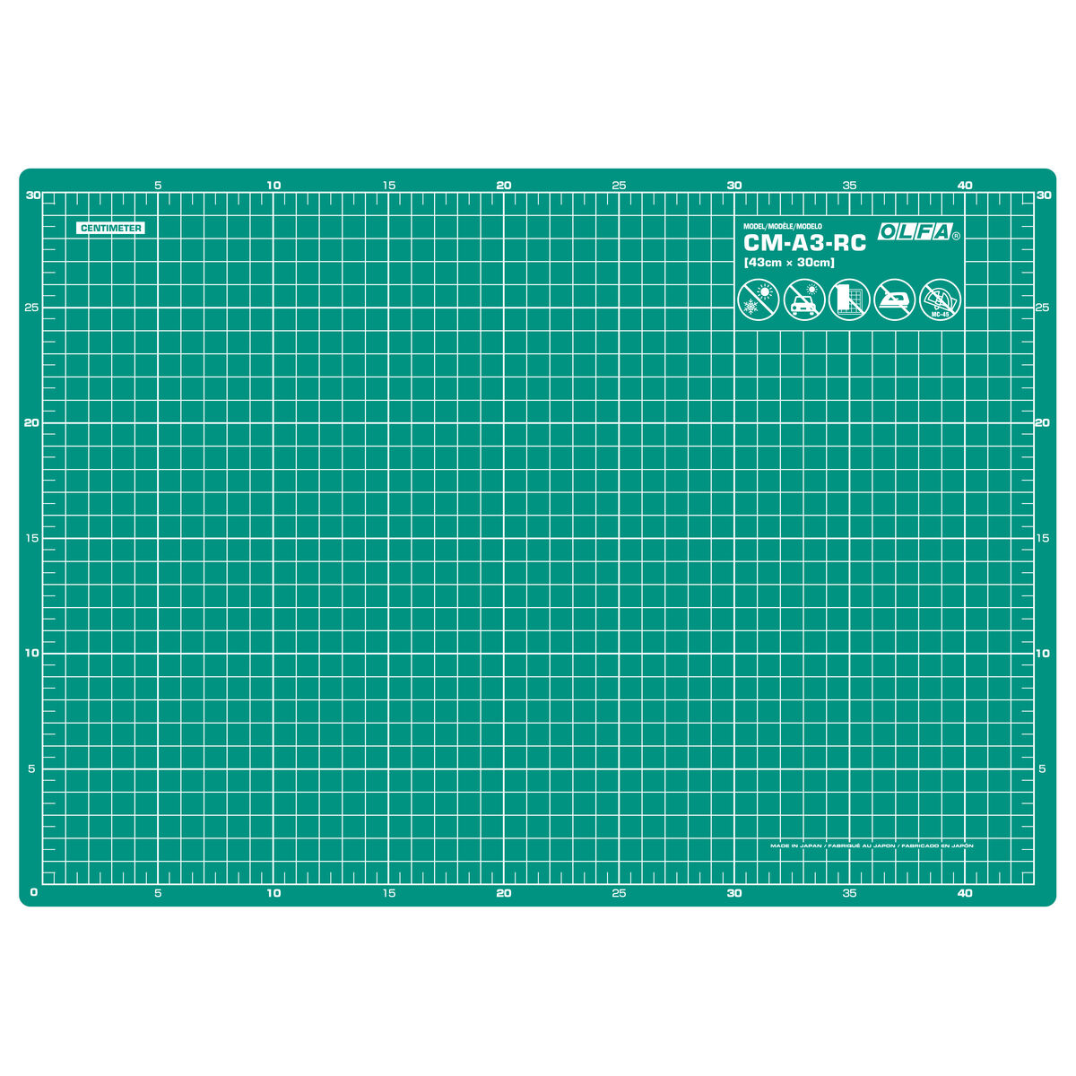 Skärbräda Olfa 43 x 30 cm - 2