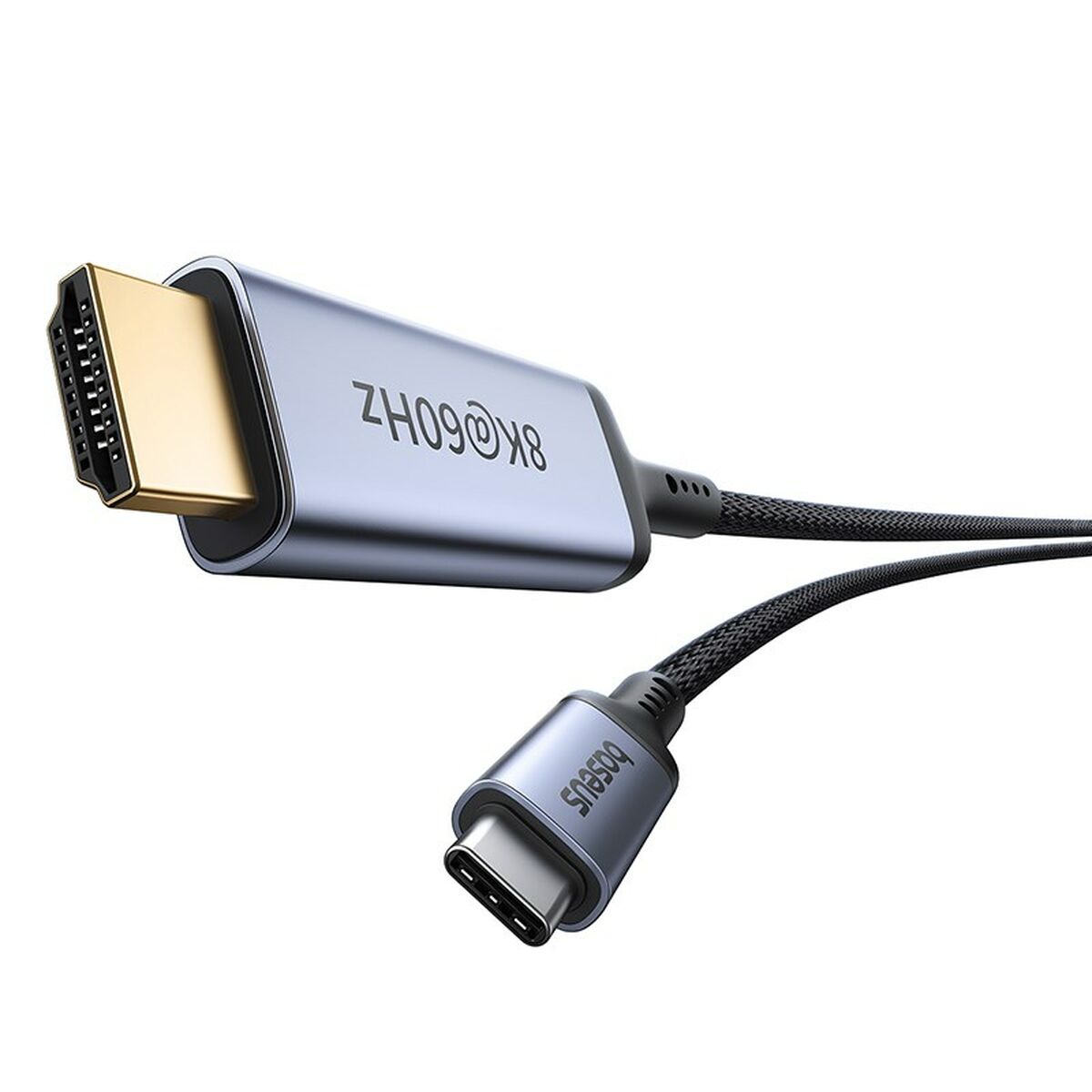USB-C till HDMI Kabel Baseus B0063370G111-00 Svart 1,5 m - 2