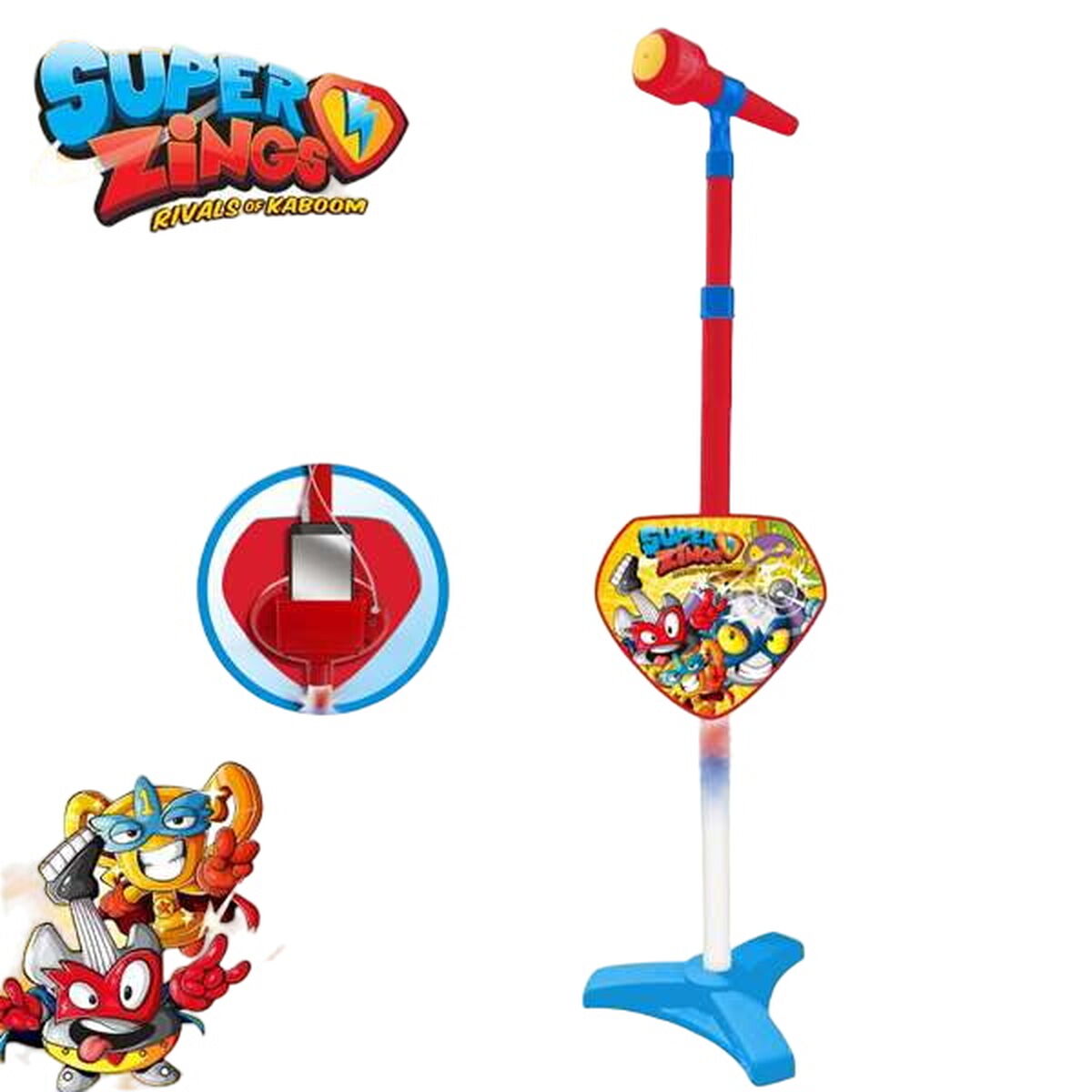 Leksaksmikrofon SuperThings Stående MP3 - 3