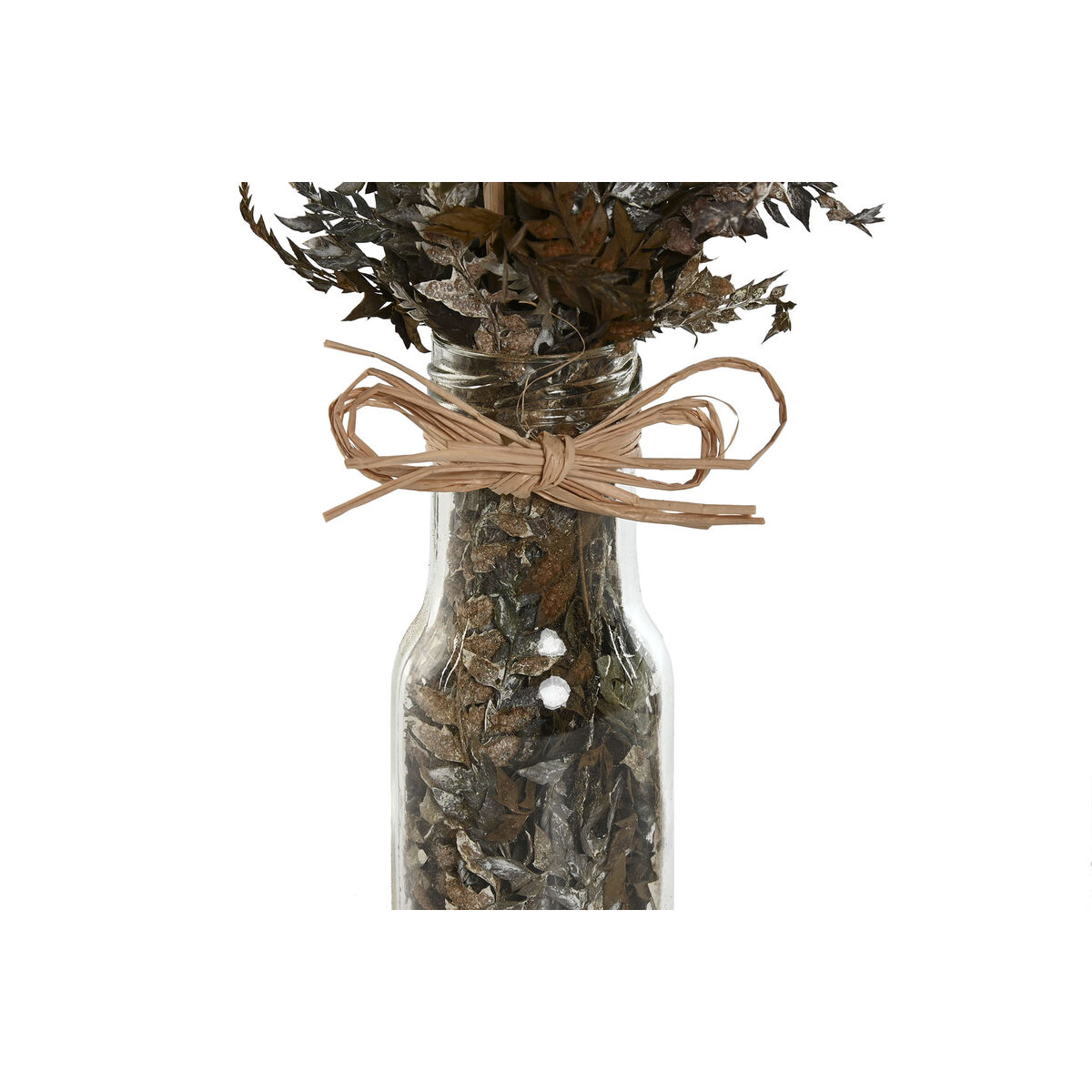 Dekorativ växt Home ESPRIT Glas Blomster 11 x 11 x 40 cm (3 antal) - 3