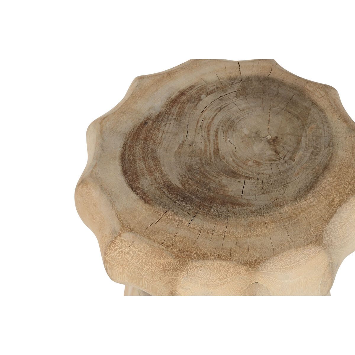 Sidobord Home ESPRIT Naturell 30 x 30 x 45 cm - 2
