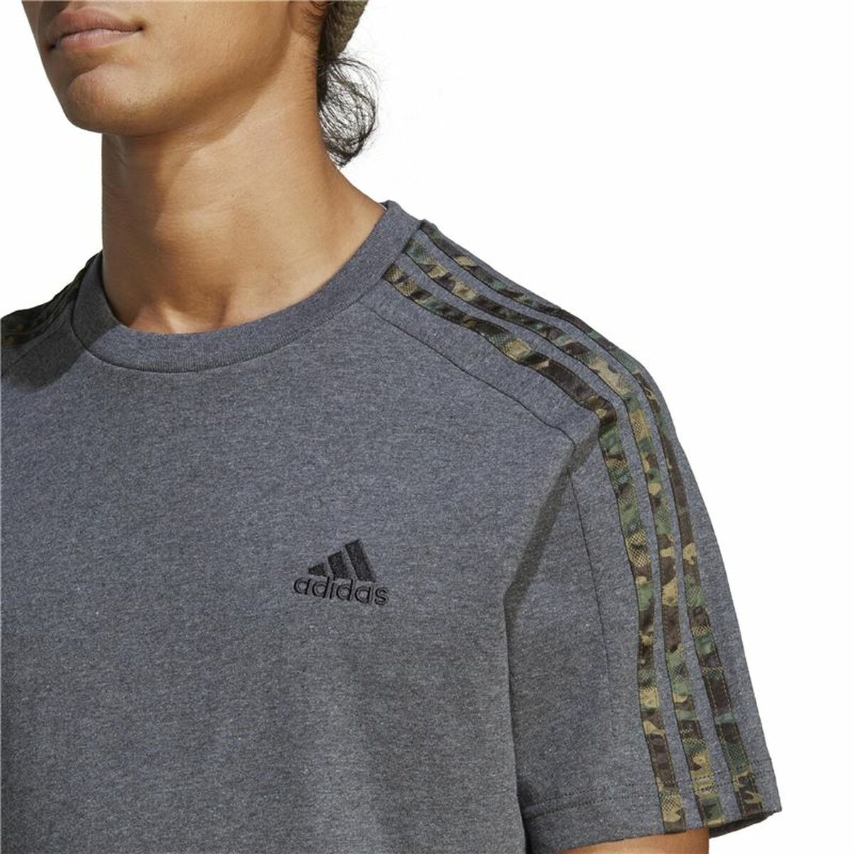 T-shirt Adidas Essentials Grå Mörkgrå - 5