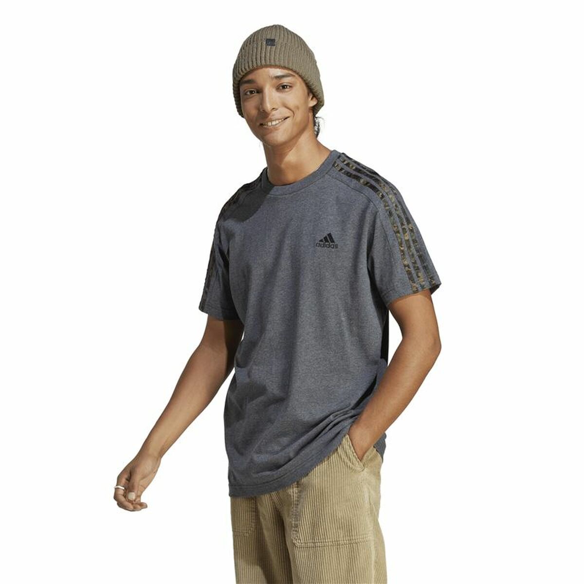 T-shirt Adidas Essentials Grå Mörkgrå - 2