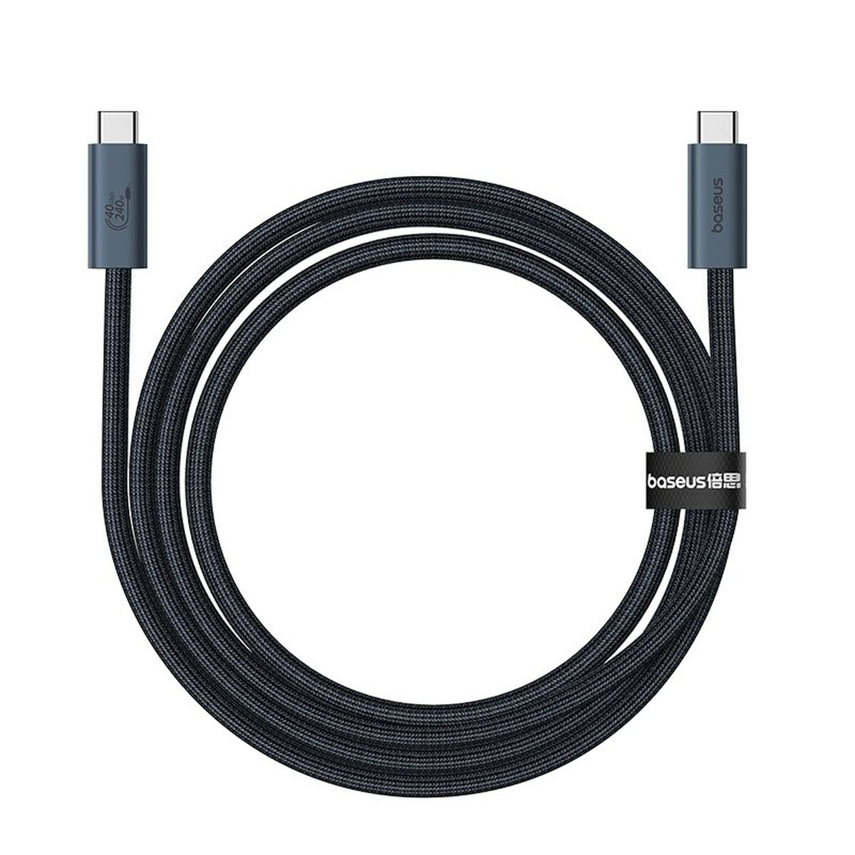 USB-C till USB-C Kabel Baseus P10311803111-00 Svart 1 m - 2