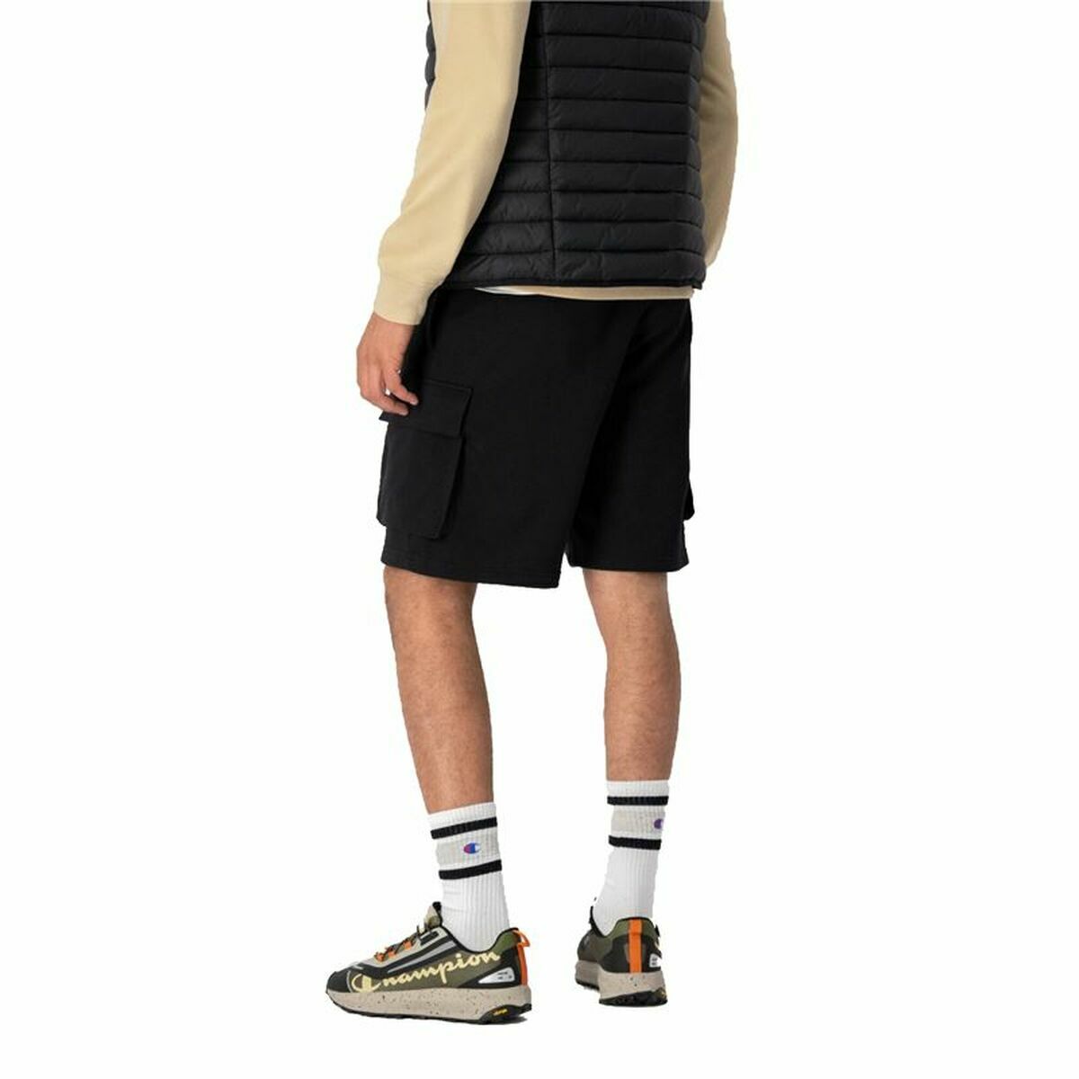 Träningsshorts Champion Cargo  Svart - 6