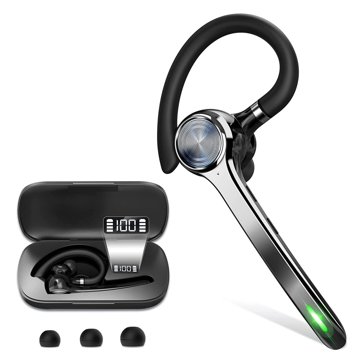 Hörlurar DCU 34153007 Svart Grå - 3