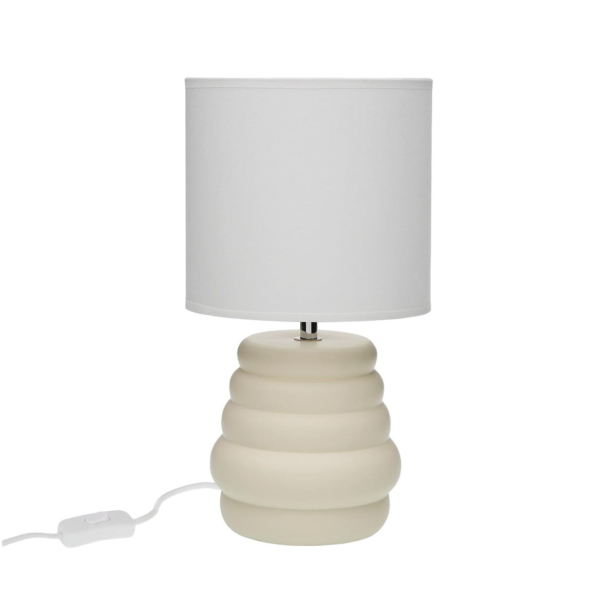 Bordslampa Versa Beige Keramik 40 W 17 x 32,2 cm - 2