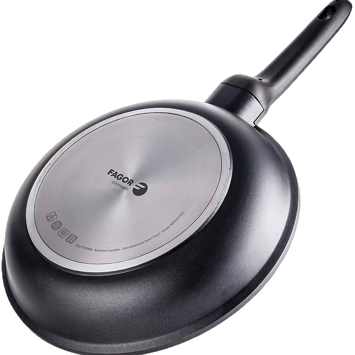 Stekpanna FAGOR Alutherm Svart Aluminium Ø 18 cm - 4