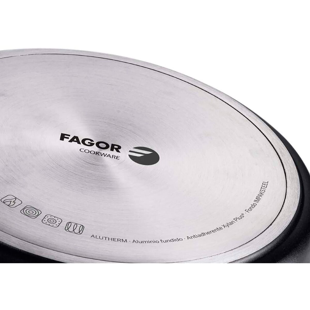 Stekpanna FAGOR Alutherm Svart Aluminium Ø 18 cm - 6