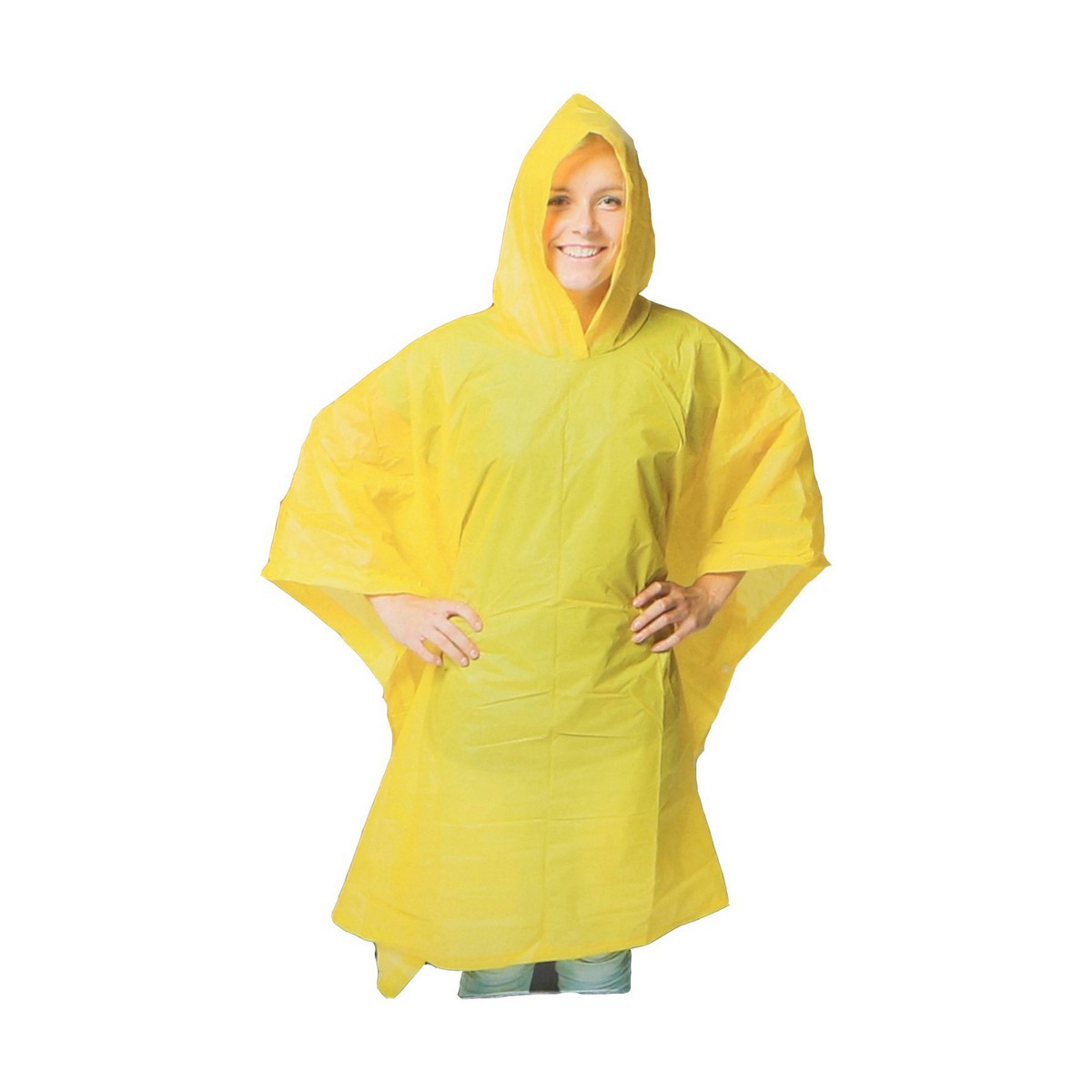 Vattentät Poncho med Huva One size