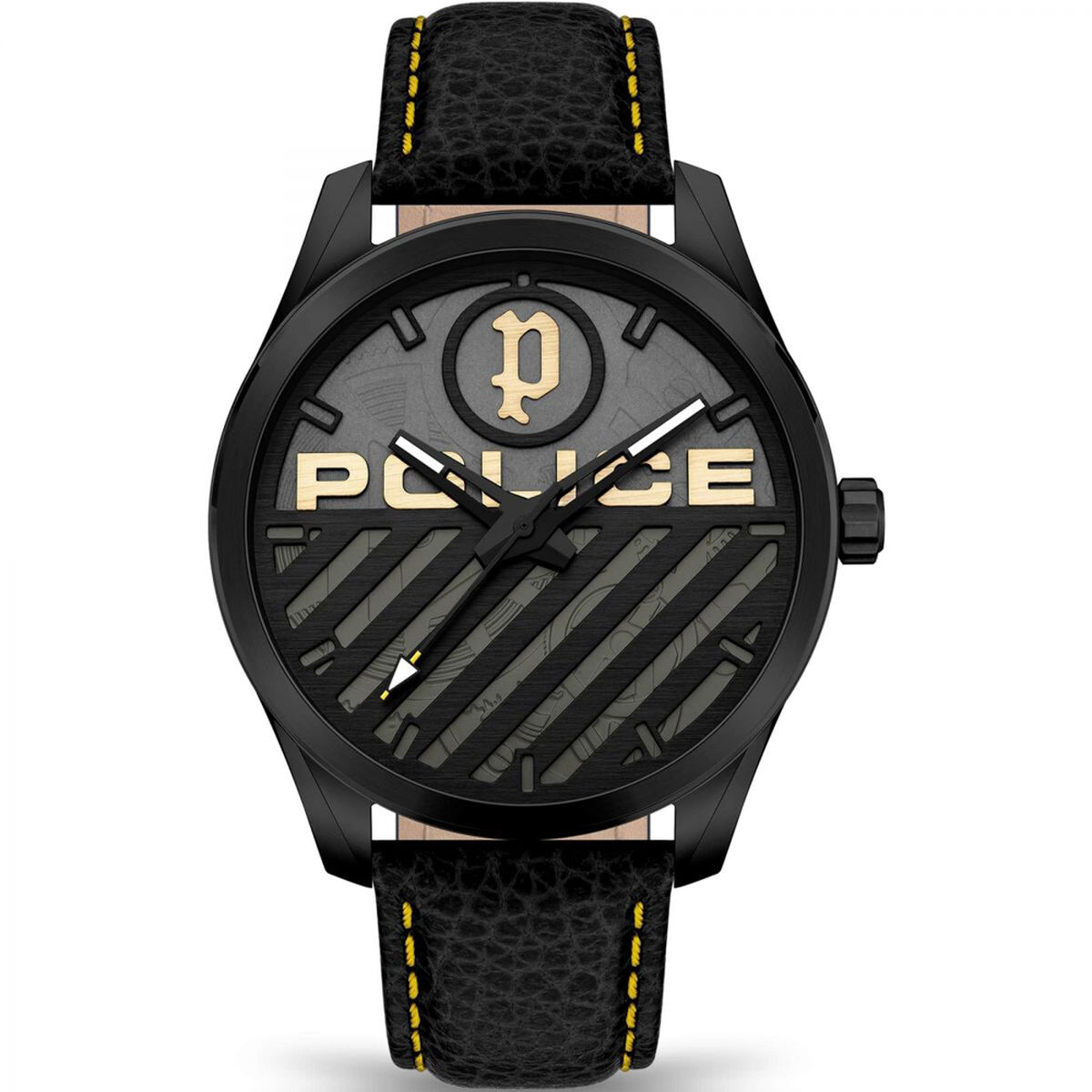 Herrklocka Police GRILLE (Ø 48 mm)