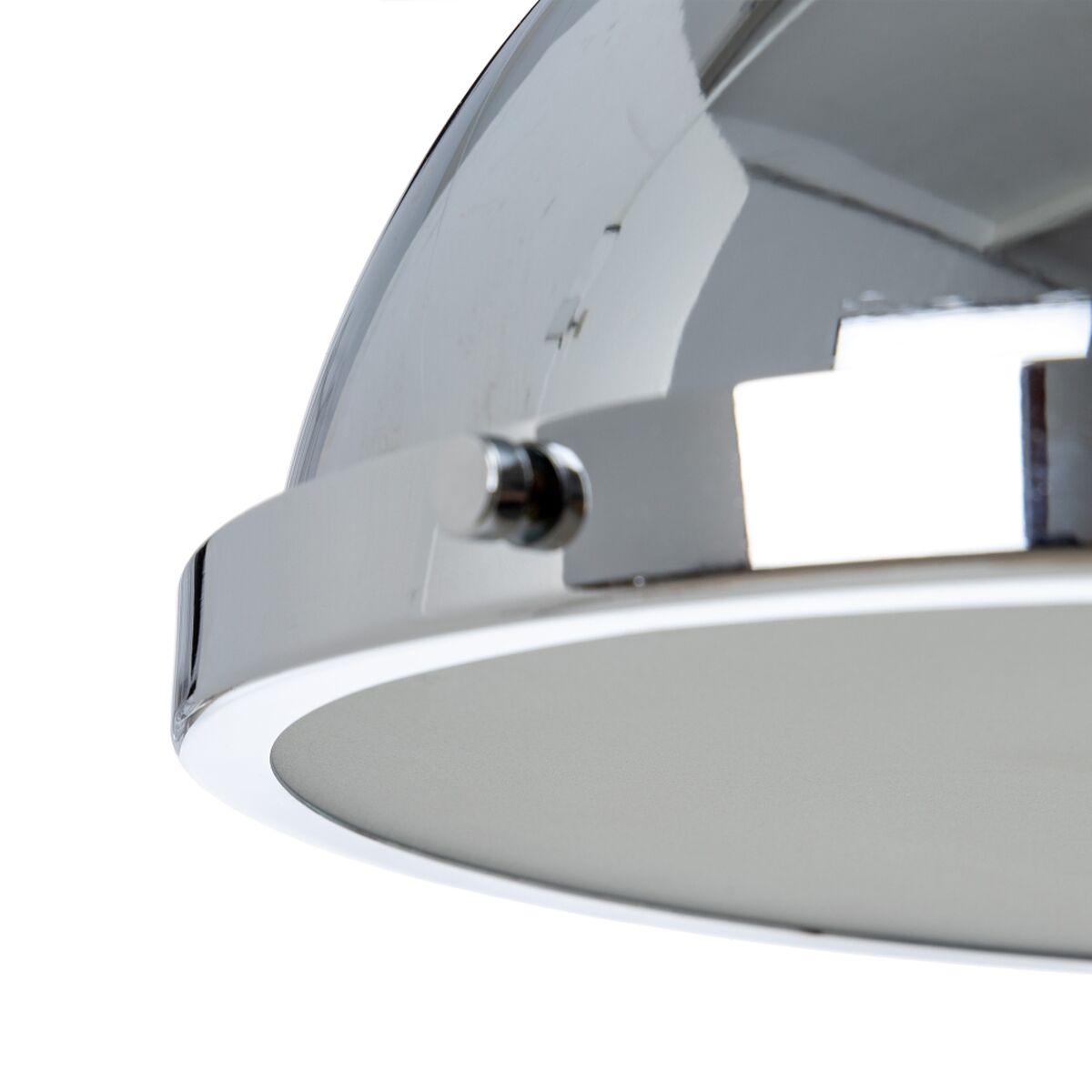 Taklampa 31 x 31 x 40 cm Metall Silver Järn 220 V 240 V - 4