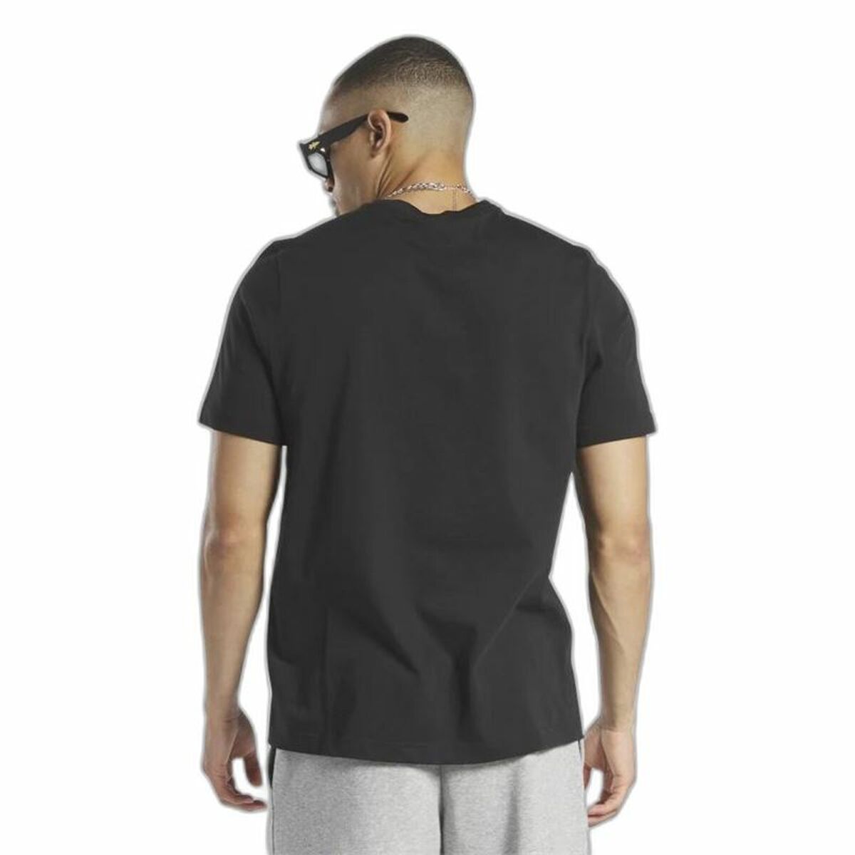 T-shirt Reebok Gs Reebok Fade Ss Svart - 5